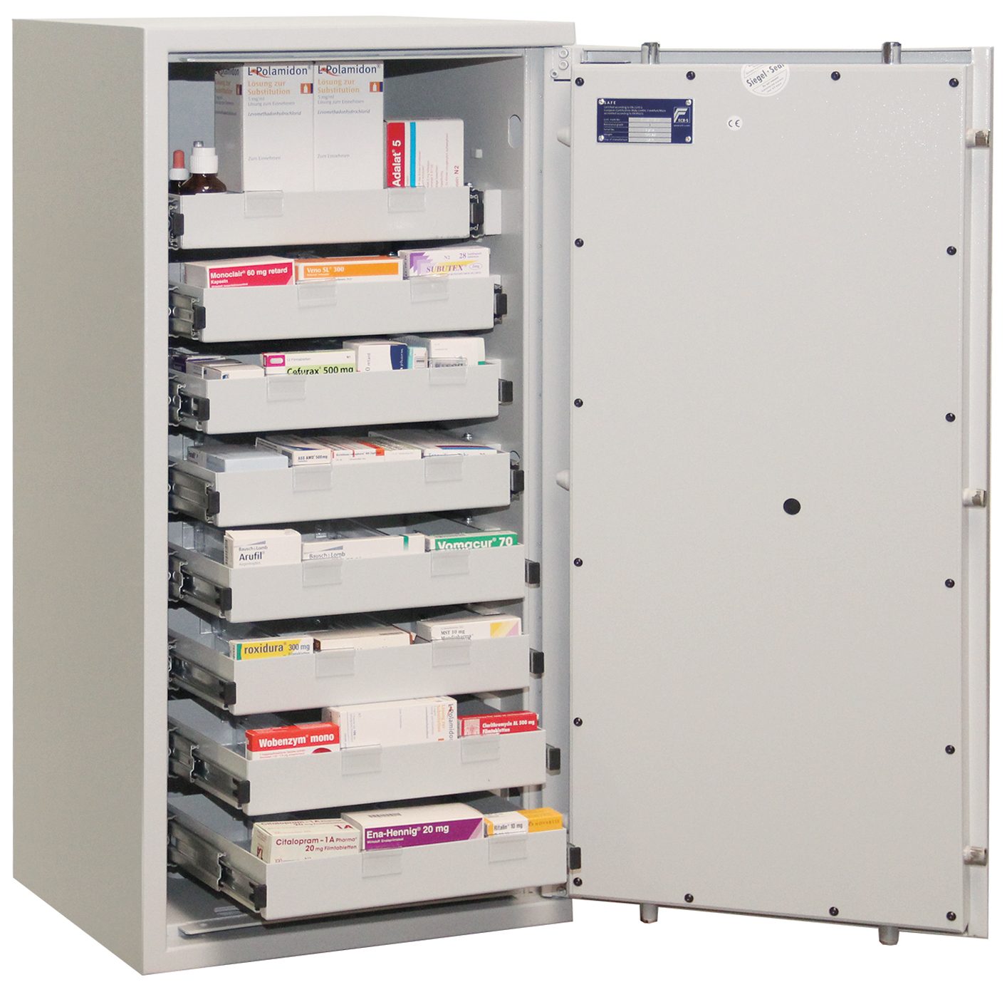 BTM Tresor EN 1143-1 Grad I BTL 1000 | 8 Schubladen - Vorschau 6