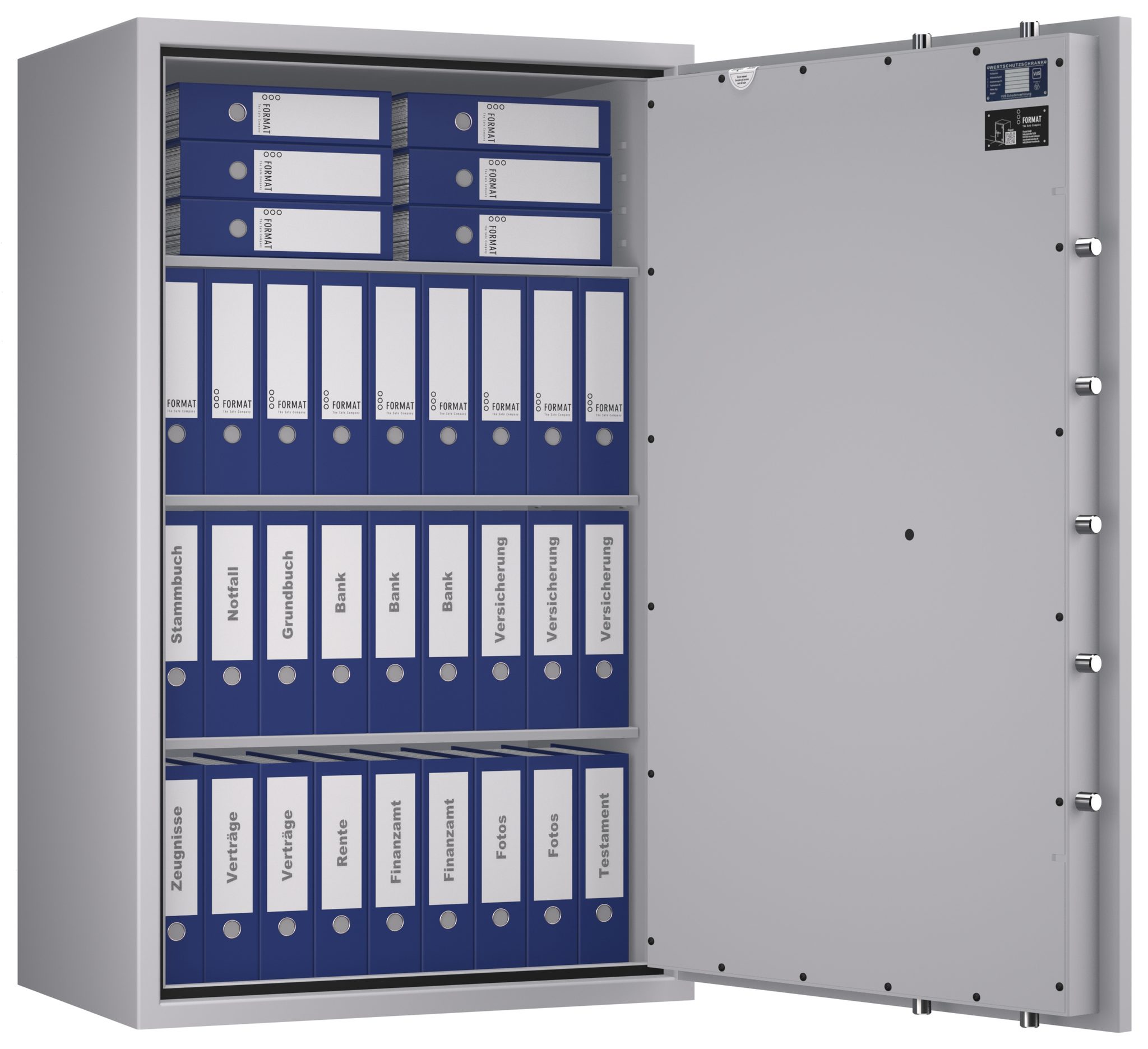 Wertschutzschrank VDS Klasse 0 Tresor Format Libra 60 EN 1143-1 - Vorschau 7