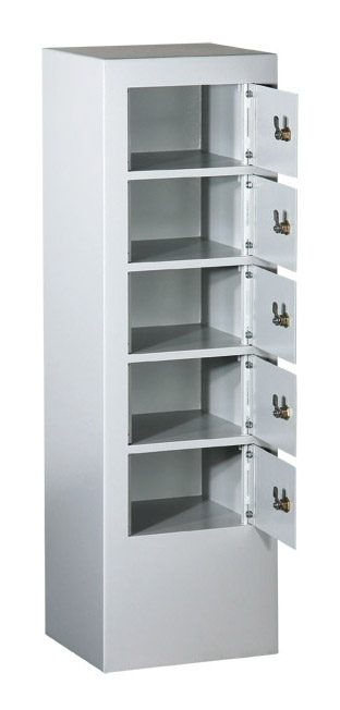 Wertfachanlage und Schließfachanlage mit 5 Fächern