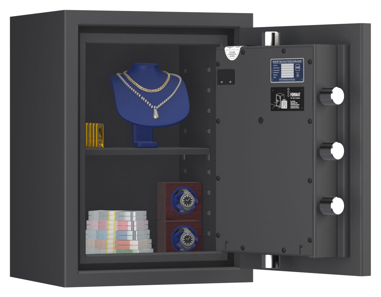 Wertschutz Tresor Rubin Pro 3 EN 1143-1 VdS Klasse 3 - Vorschau 2