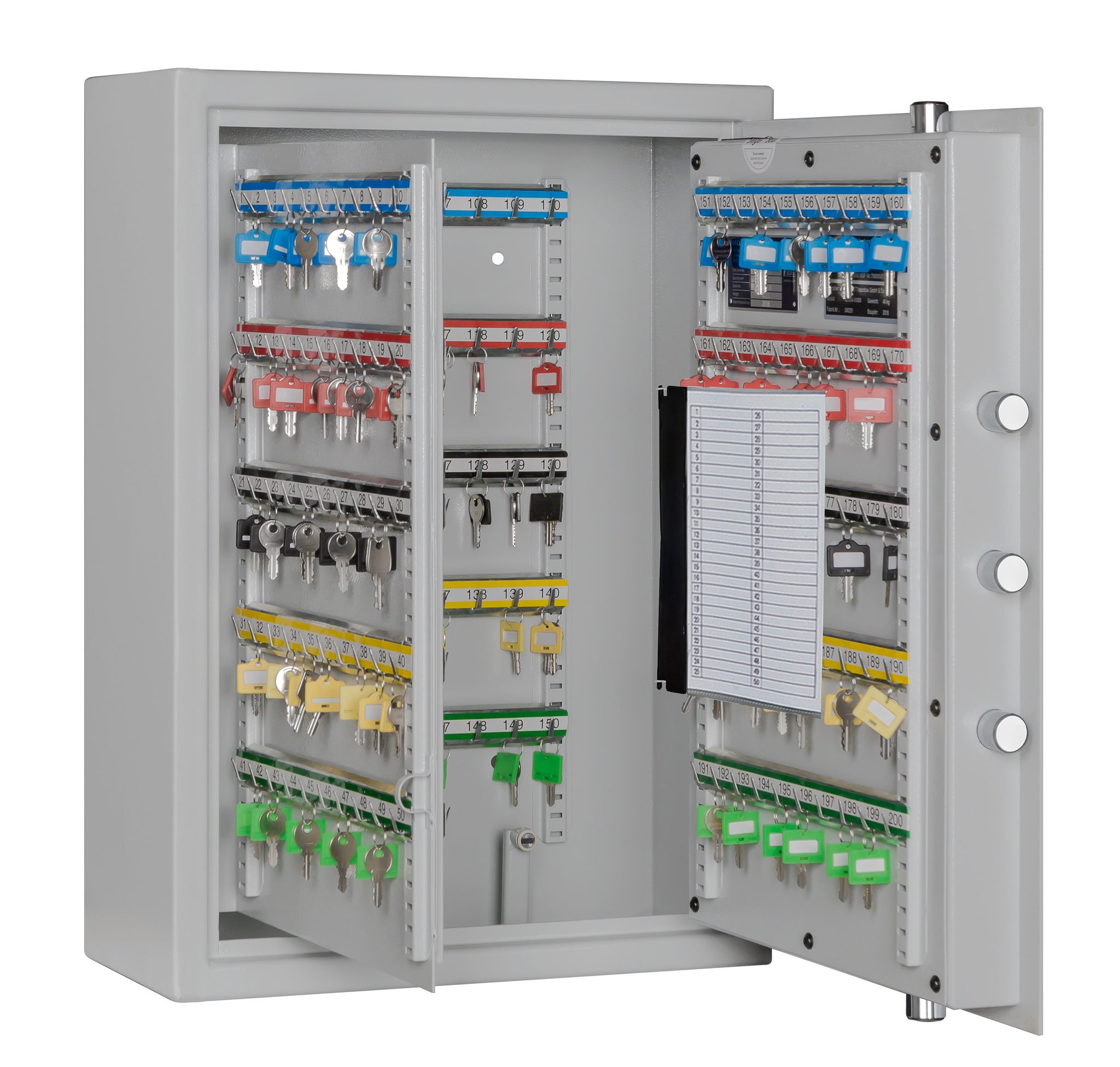 Schlüsseltresor S1 Format ST 200 für 200 Schlüssel