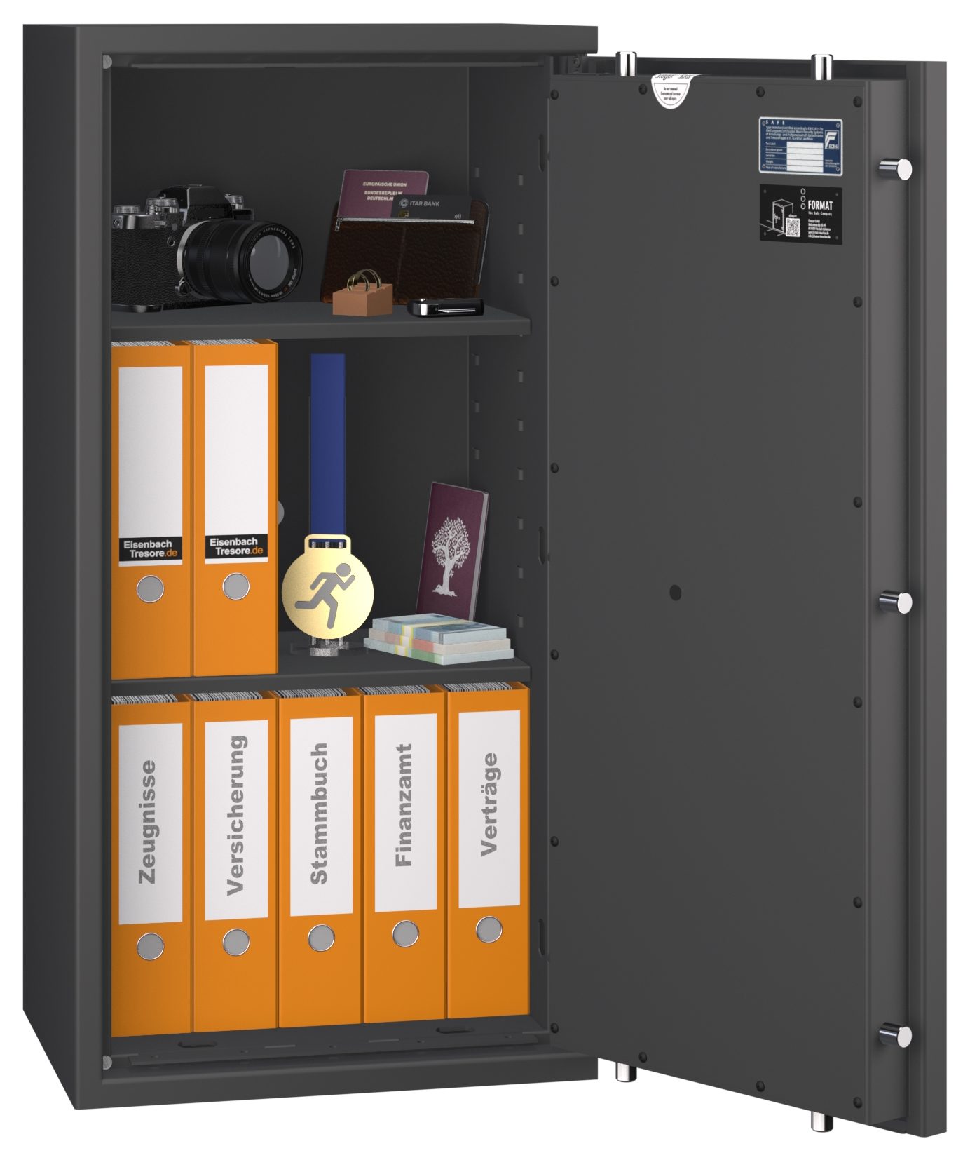 Tresor Grad 1 EN 1143-1 Security Safe 1 3-109 mit Elektronikschloss - Vorschau 6
