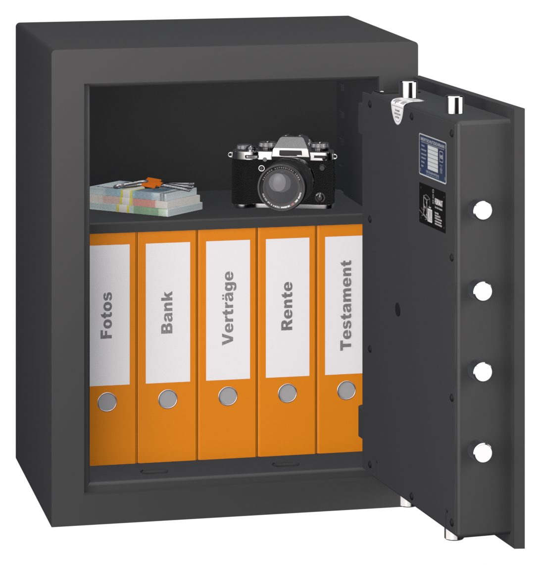 Tresor EN 1143-1 Wertschutzschrank Security Safe 1-62 - Vorschau 7