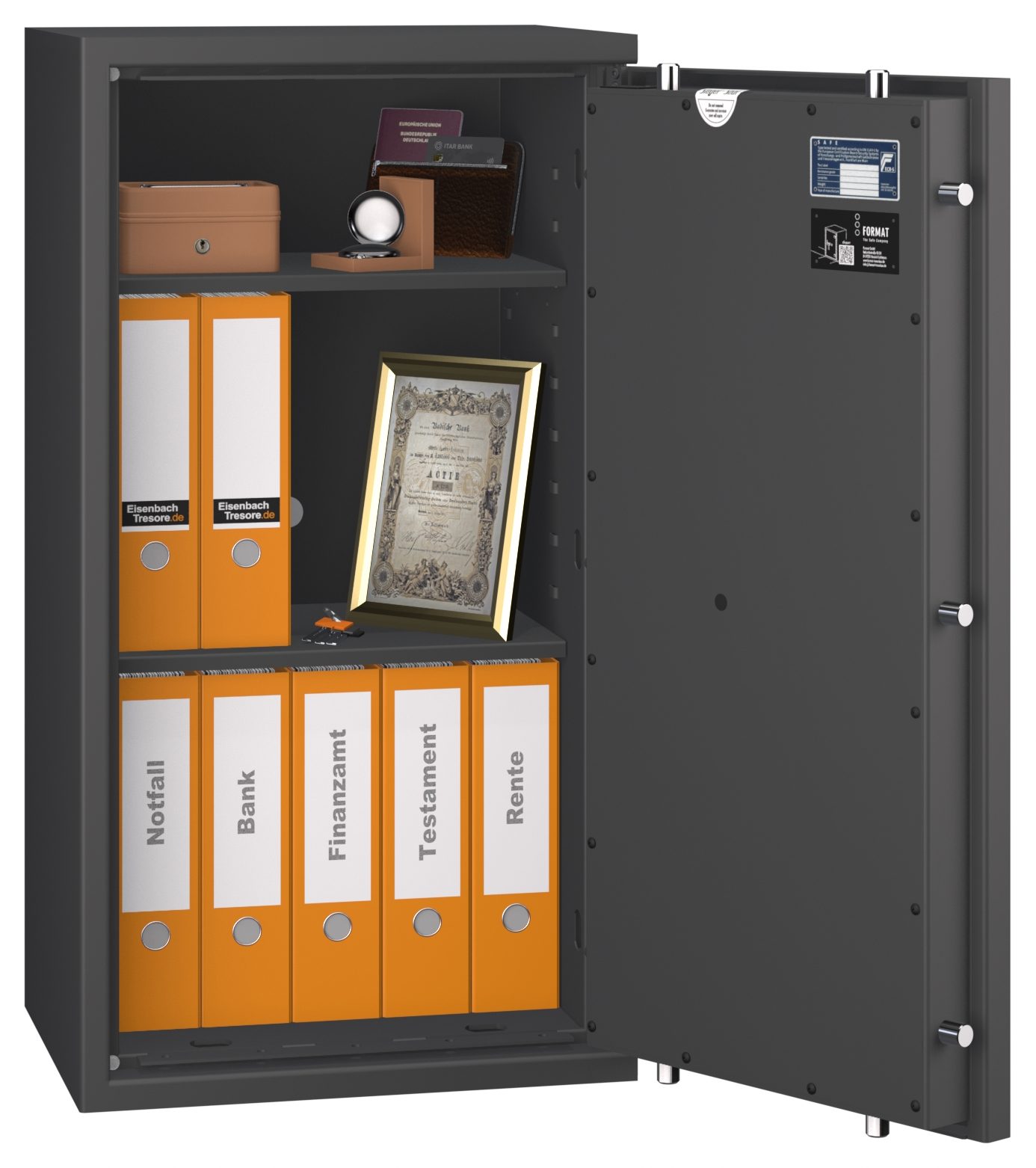 Tresor Grad 1 EN 1143-1 Security Safe 1 3-109 - Vorschau 6