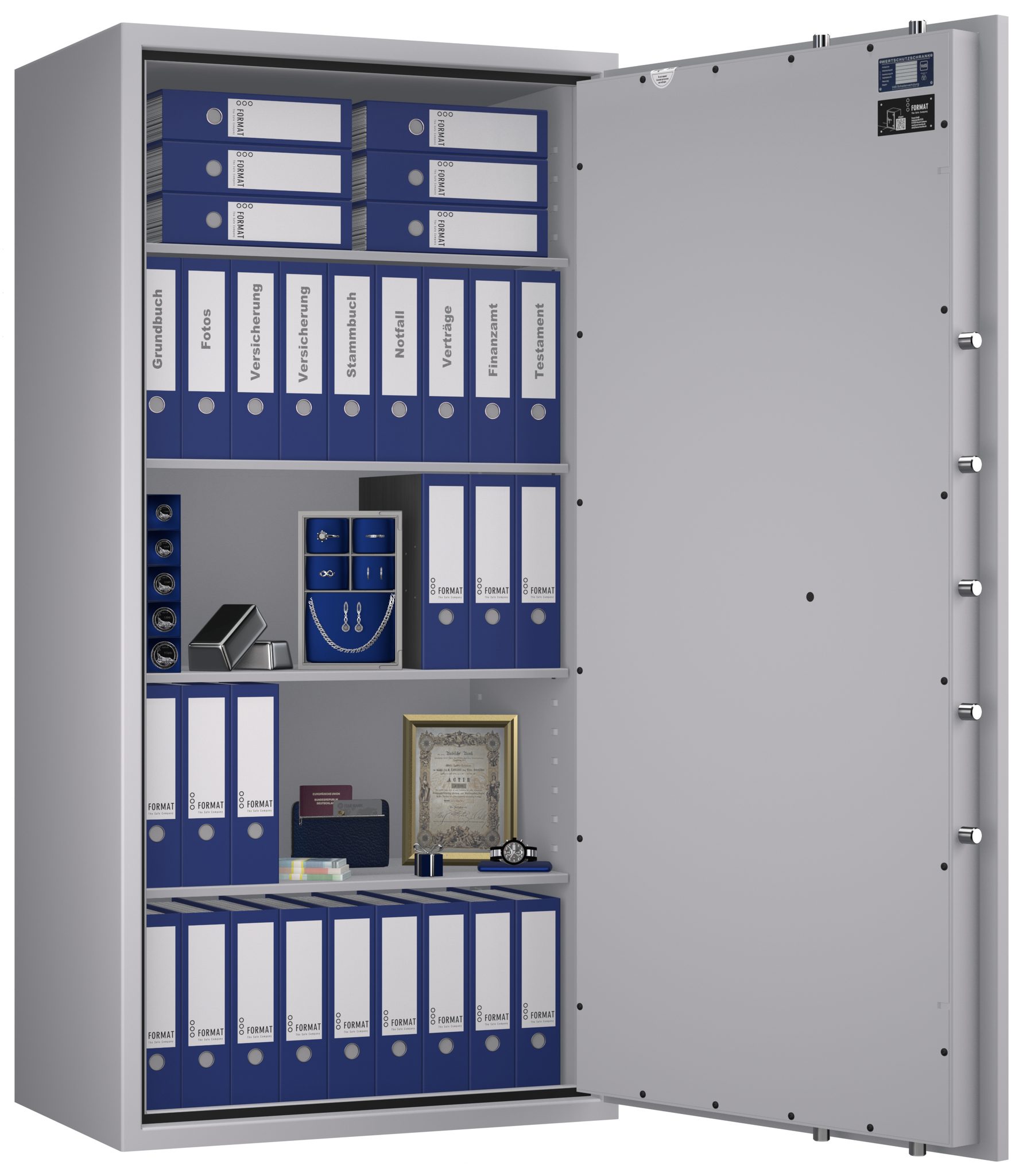 Tresor VDS Klasse 0 Wertschutzschrank Format Libra 75 - Bild 1