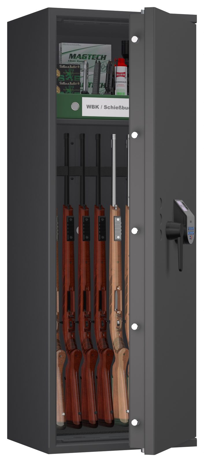 Waffenschrank EN 1143-1 Capriolo 1-8 WH Biometrie SECU SELO B V.2 FP - Vorschau 6