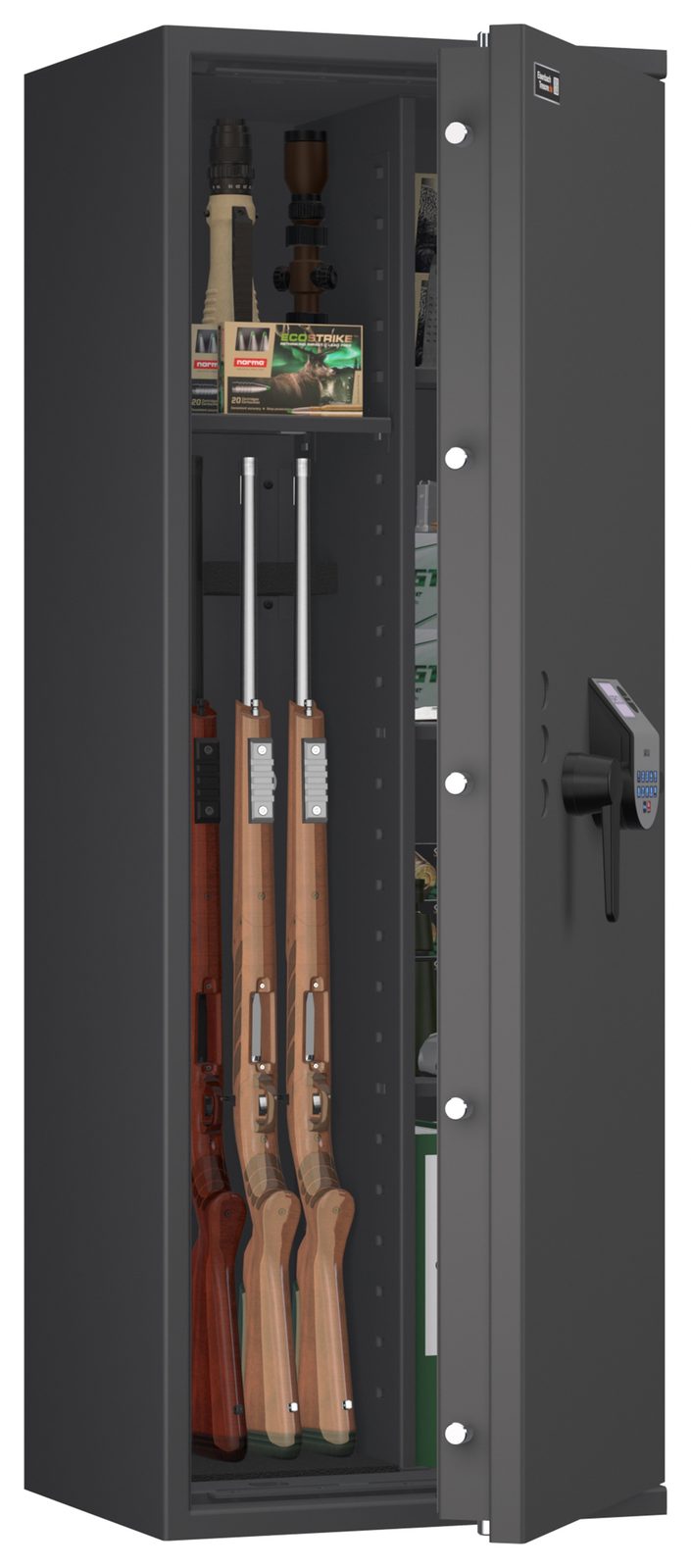 Waffenschrank EN 1143-1 Capriolo 6 Kombi Biometrie SECU SELO B V.2 FP - Vorschau 2