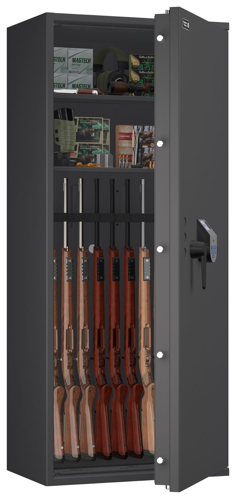 Waffenschrank EN 1143-1 Capriolo 2-10 WH Biometrie SECU SELO B V.2 FP - Vorschau 6