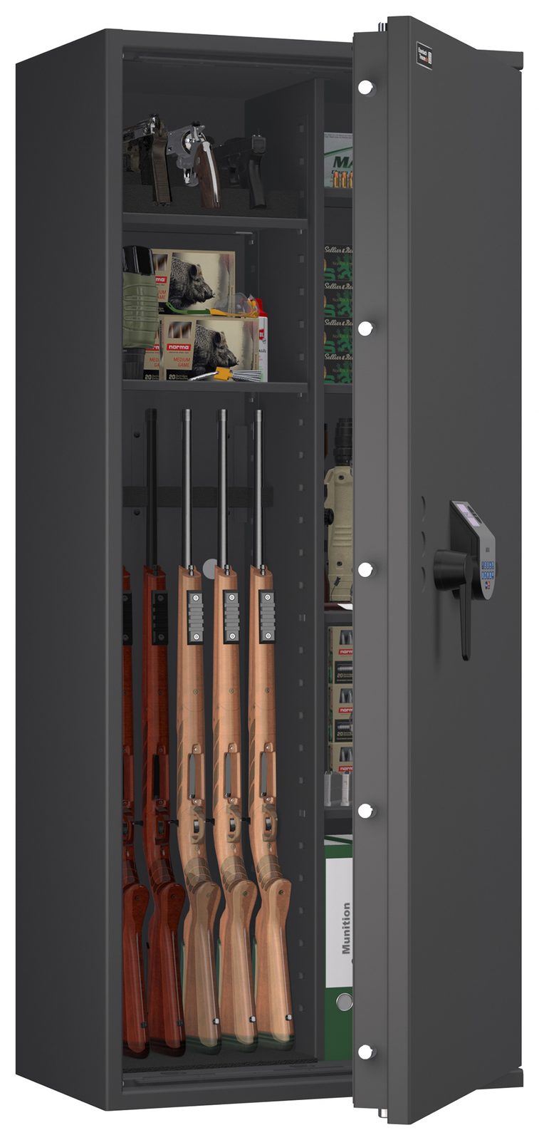 Waffenschrank EN 1143-1 Capriolo 3 Kombi Biometrie SECU SELO B V.2 FP - Vorschau 2