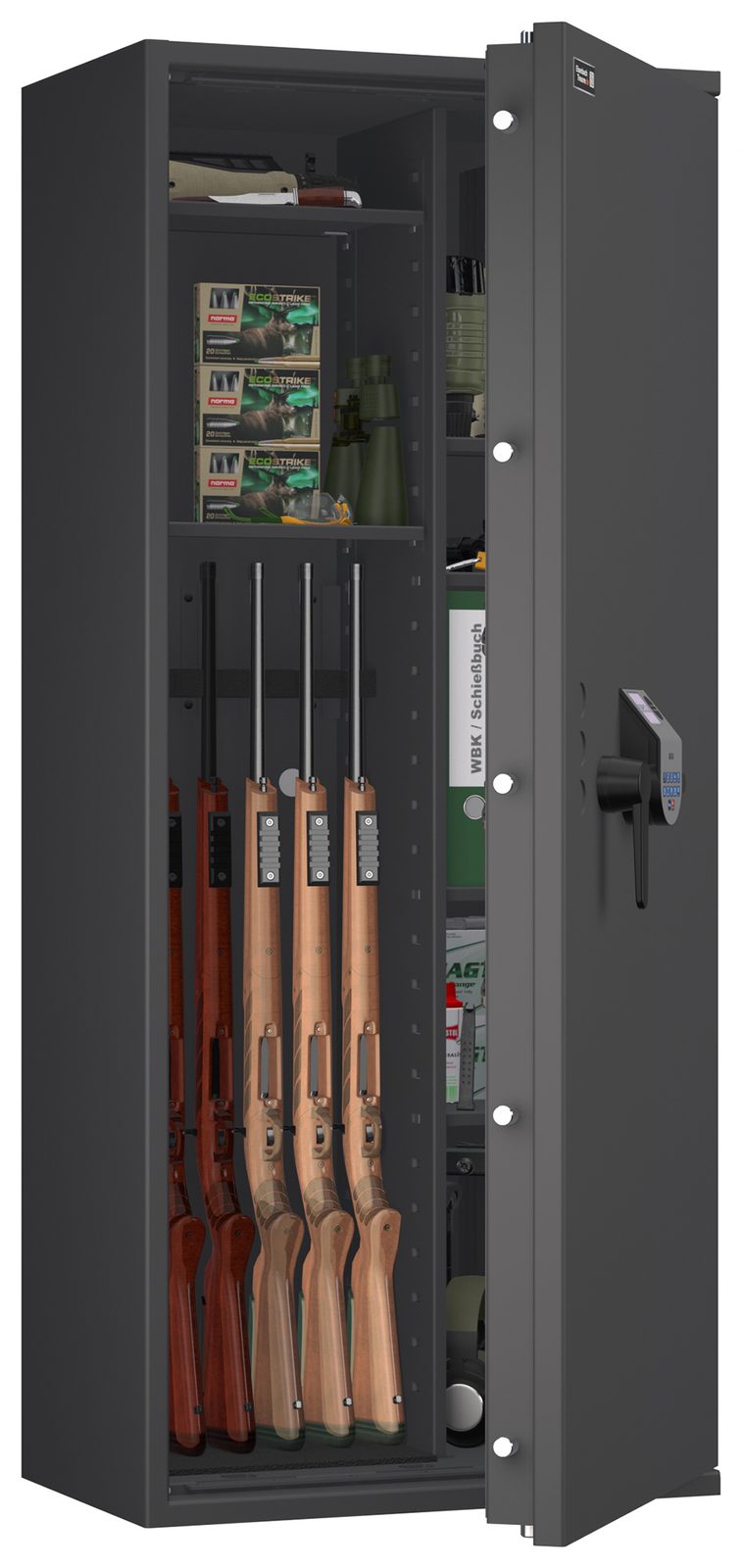 Waffenschrank EN 1143-1 Capriolo 3 Kombi Biometrie SECU SELO B V.2 FP - Vorschau 7