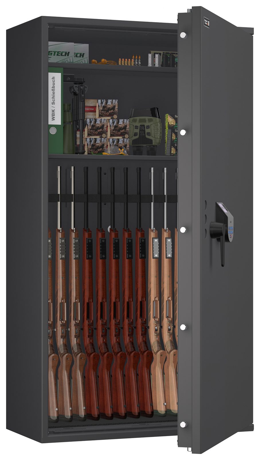 Waffenschrank EN 1143-1 Capriolo 4-14 WH Biometrie SECU SELO B V.2 FP - Vorschau 2