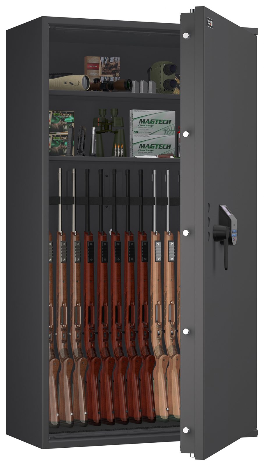 Waffenschrank EN 1143-1 Capriolo 4-14 WH Biometrie SECU SELO B V.2 FP - Vorschau 7