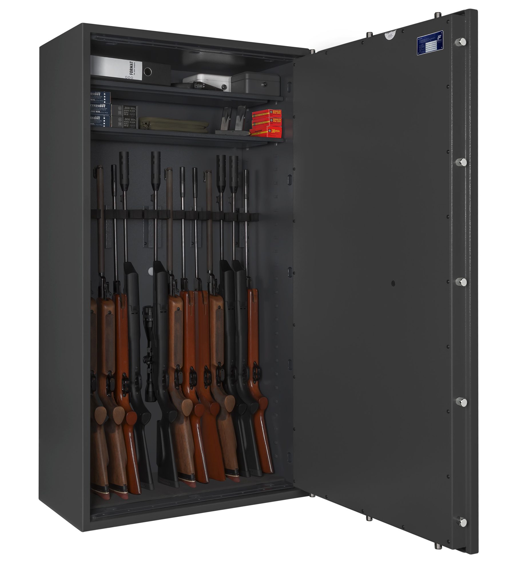 Waffenschrank EN 1143-1 Capriolo 4-14 WH Biometrie SECU SELO B V.2 FP - Bild 1