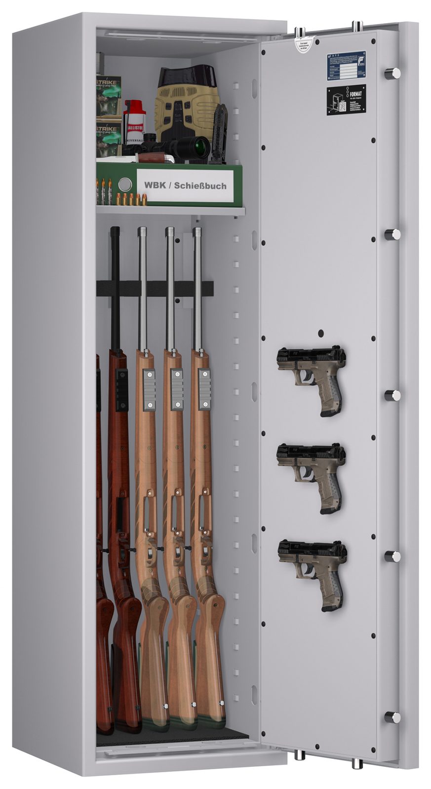 Waffenschrank EN 1143-1 Capriolo 7 Biometrie SECU SELO B V.2 FP - Vorschau 8