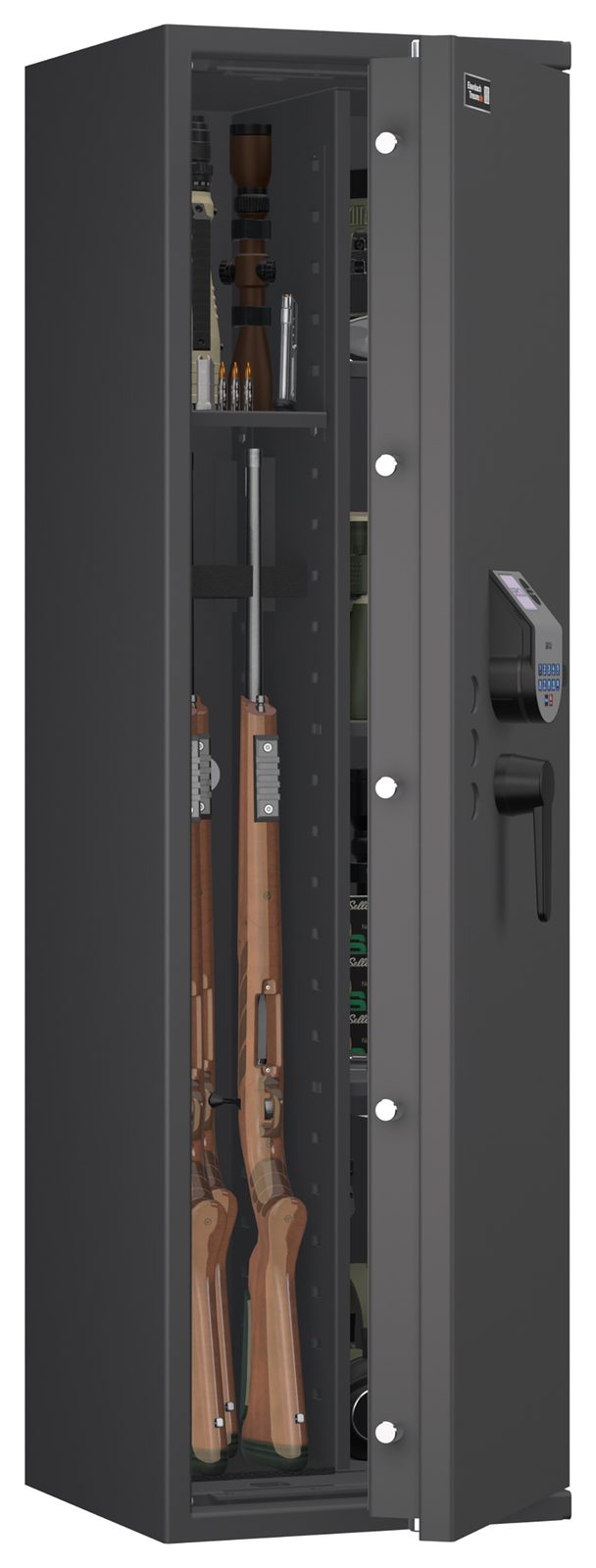 Waffenschrank EN 1143-1 Capriolo 8 Kombi Biometrie SECU SELO B V.2 FP - Vorschau 6