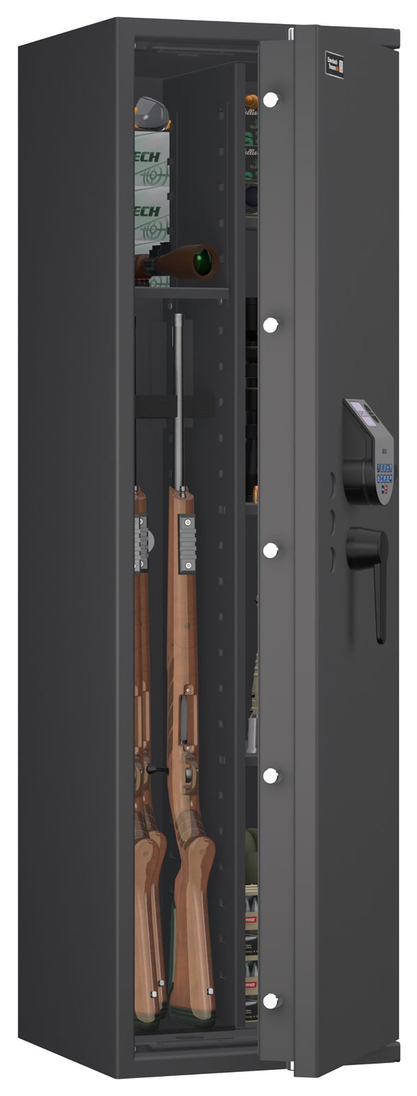 Waffenschrank EN 1143-1 Capriolo 8 Kombi Biometrie SECU SELO B V.2 FP - Vorschau 2