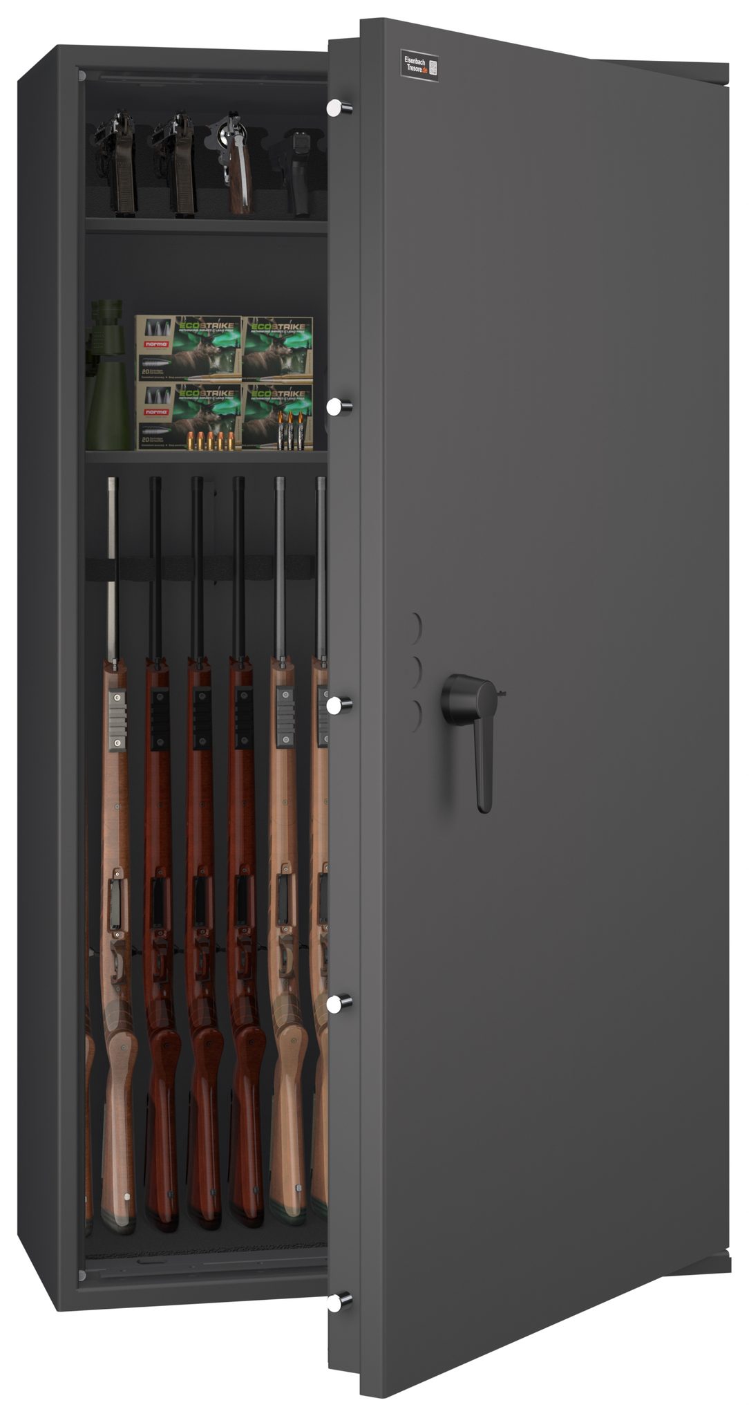 Waffenschrank EN 1143-1 Gun Safe 0 /1-8 Kombi mit Regalteil - Vorschau 6