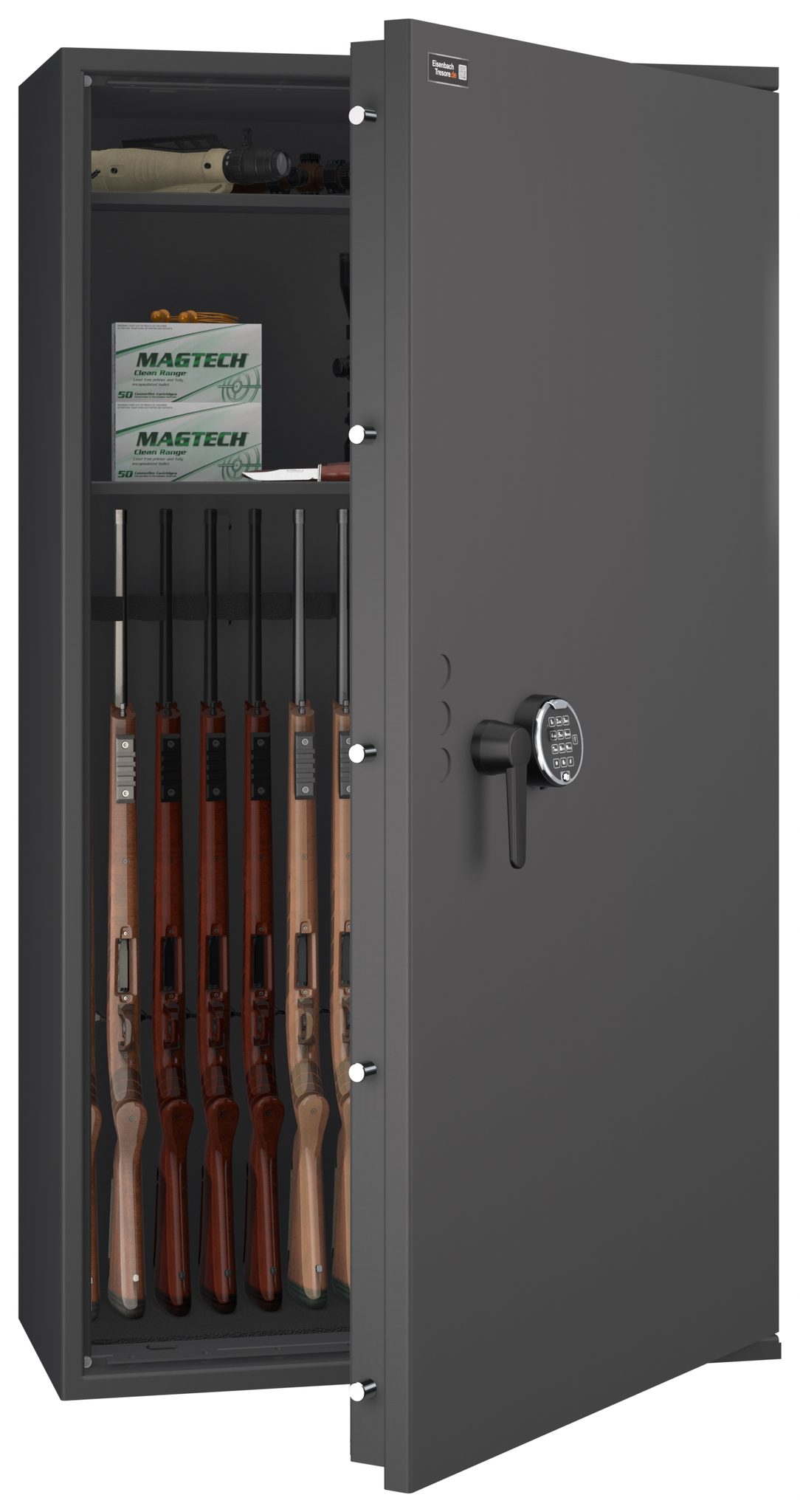 Waffenschrank EN 1143-1 Gun Safe 0 /1-8 Kombi mit Zahlenschloss - Bild 1