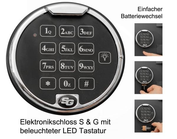 Waffenschrank Format Cazador mit Elektronikschloss - Vorschau 4