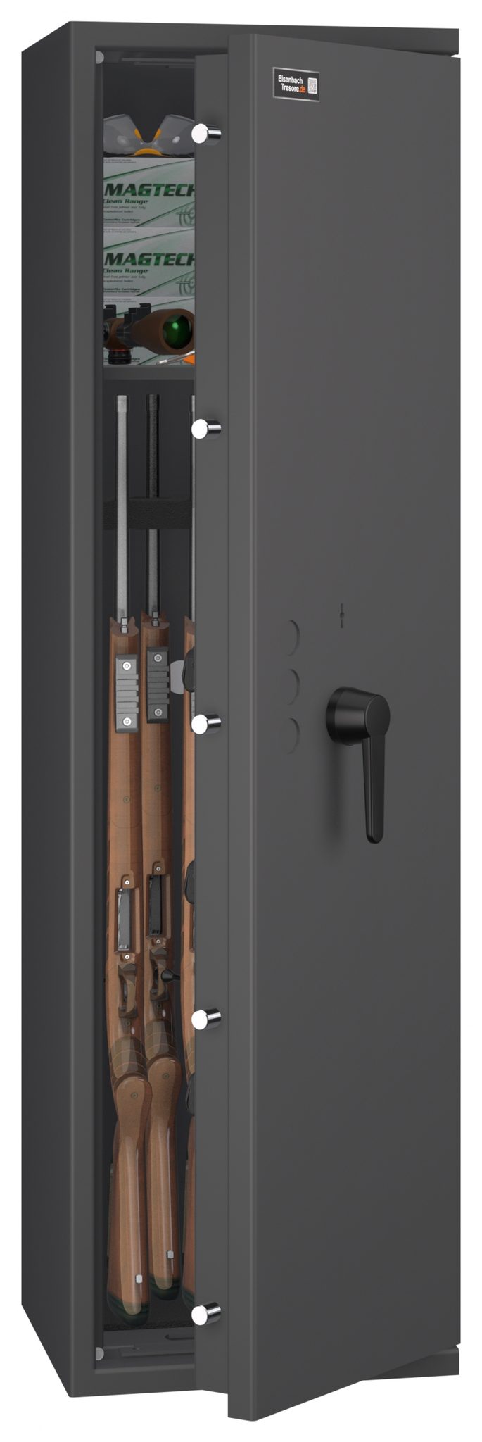 Waffenschrank EN 1143-1 Gun Safe 0 /1-3 Kombi mit Regalteil - Vorschau 6