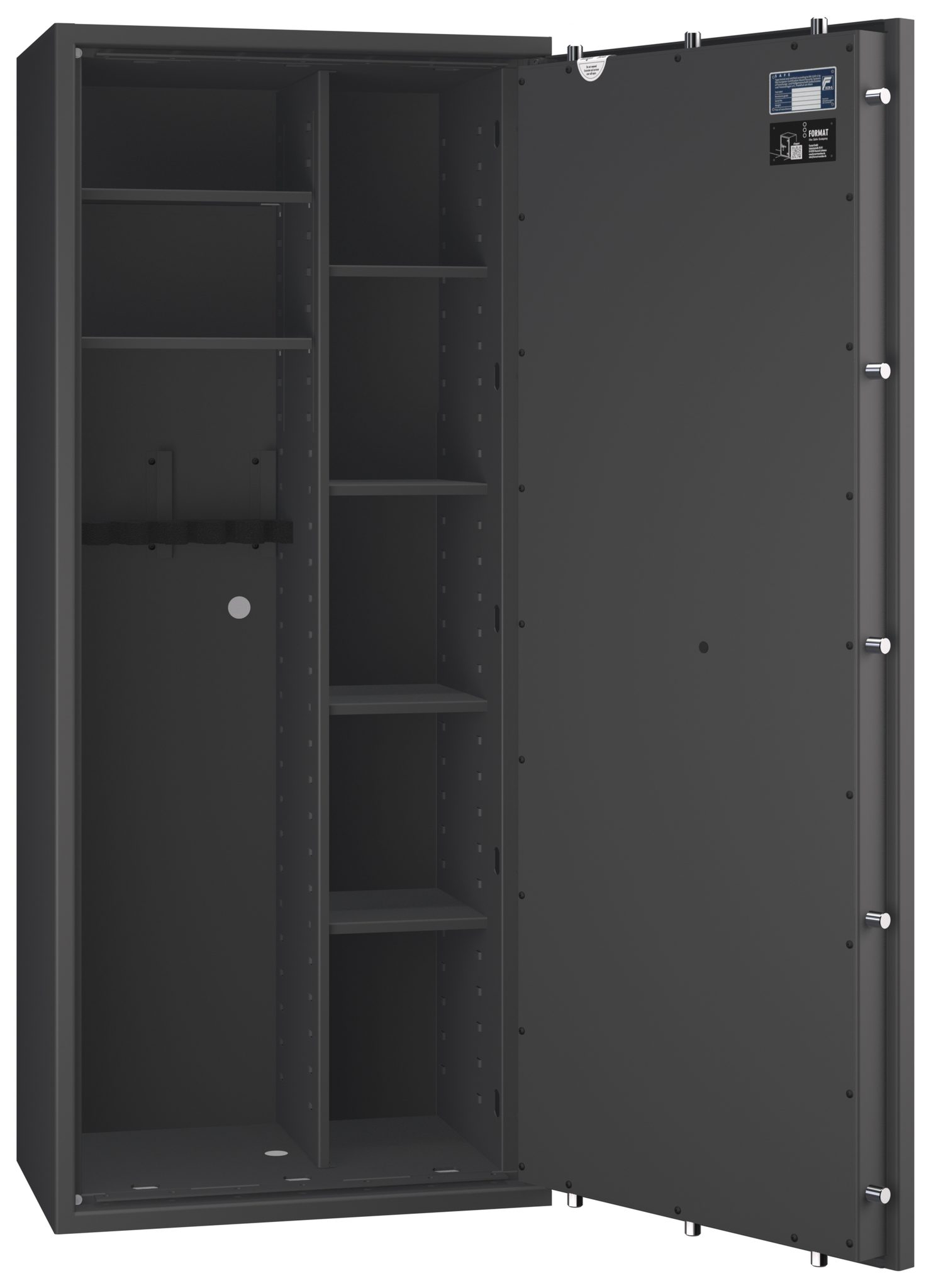Waffenschrank Gun Safe 0/1-6 Kombi EN 1143-1 mit Zahlenschloss - Vorschau 12